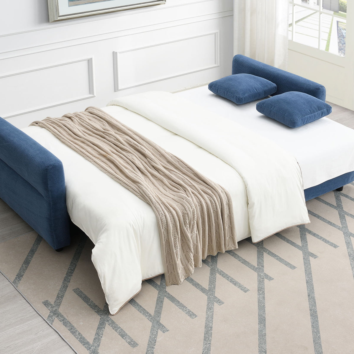 Haran - Pull Out Sleeper Sofa With Storage