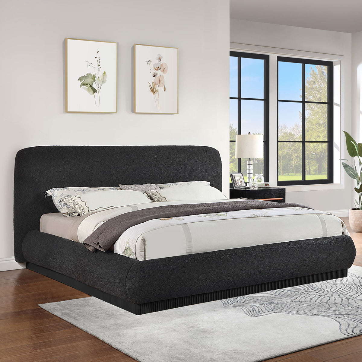 Rigby - Bed With Black Base