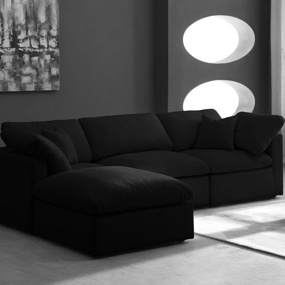 Plush - 4 Piece Modular Sectional