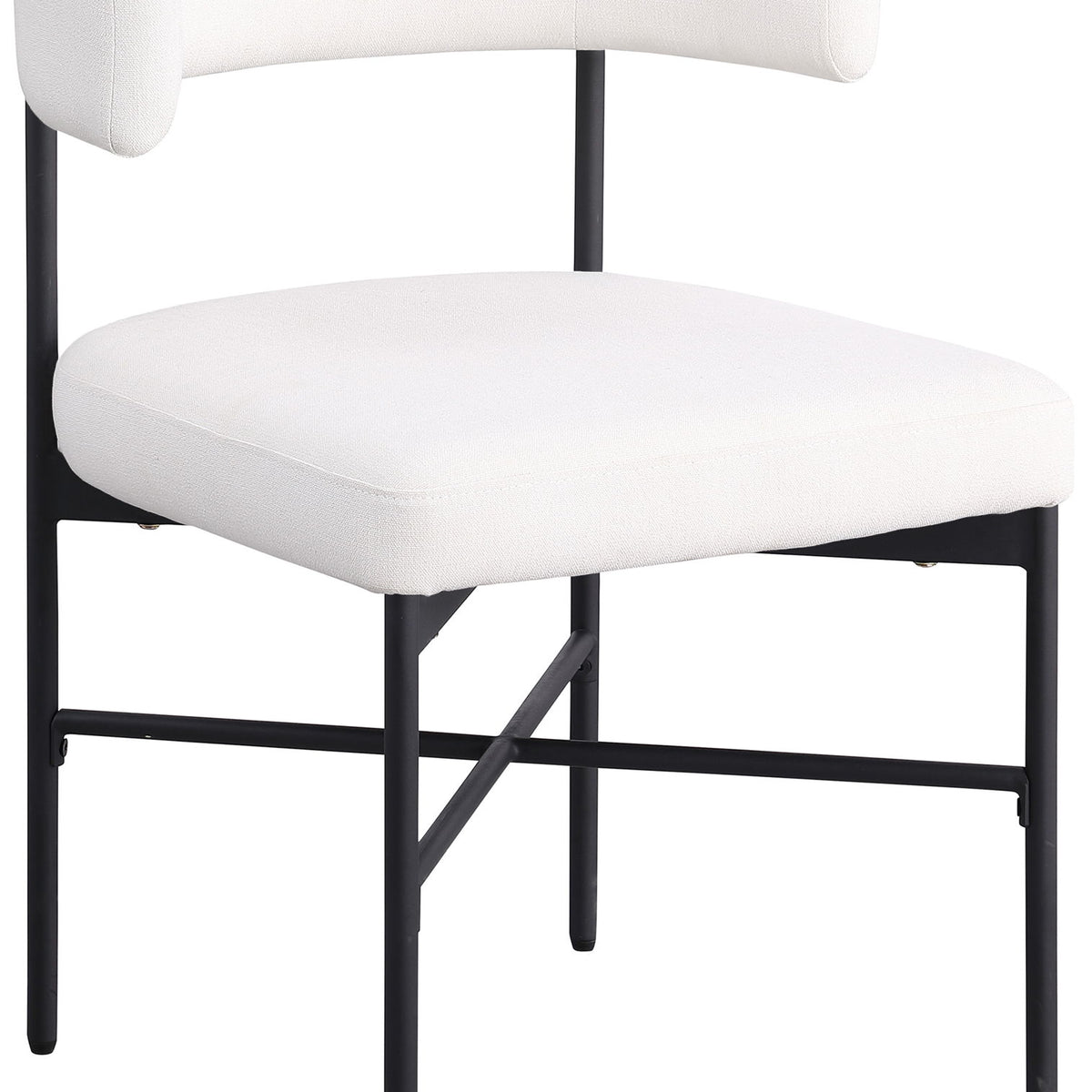 Rivage - Durable Dining Chair With Black Frame (Set of 2)
