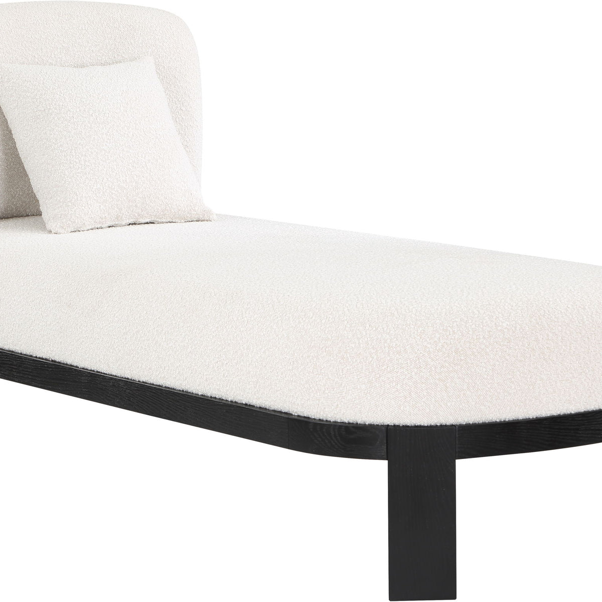 Maybourne - Chaise / Bench With Black Frame