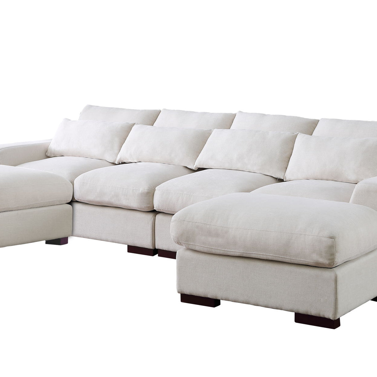 Tatman - Sectional With 2 Ottomans