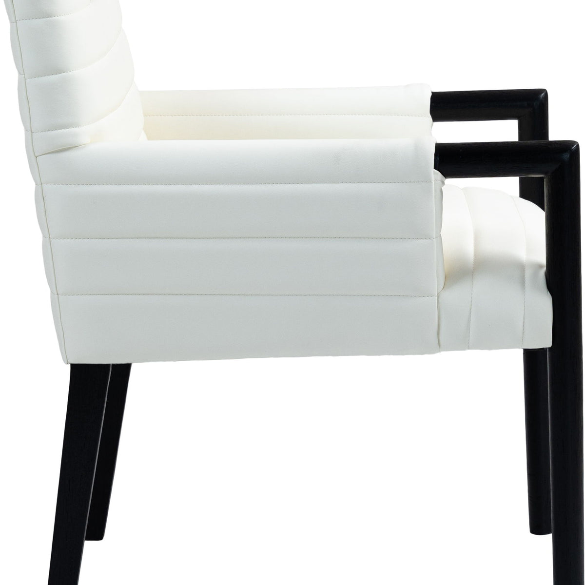 Aimee - Dining Arm Chair - Black Legs
