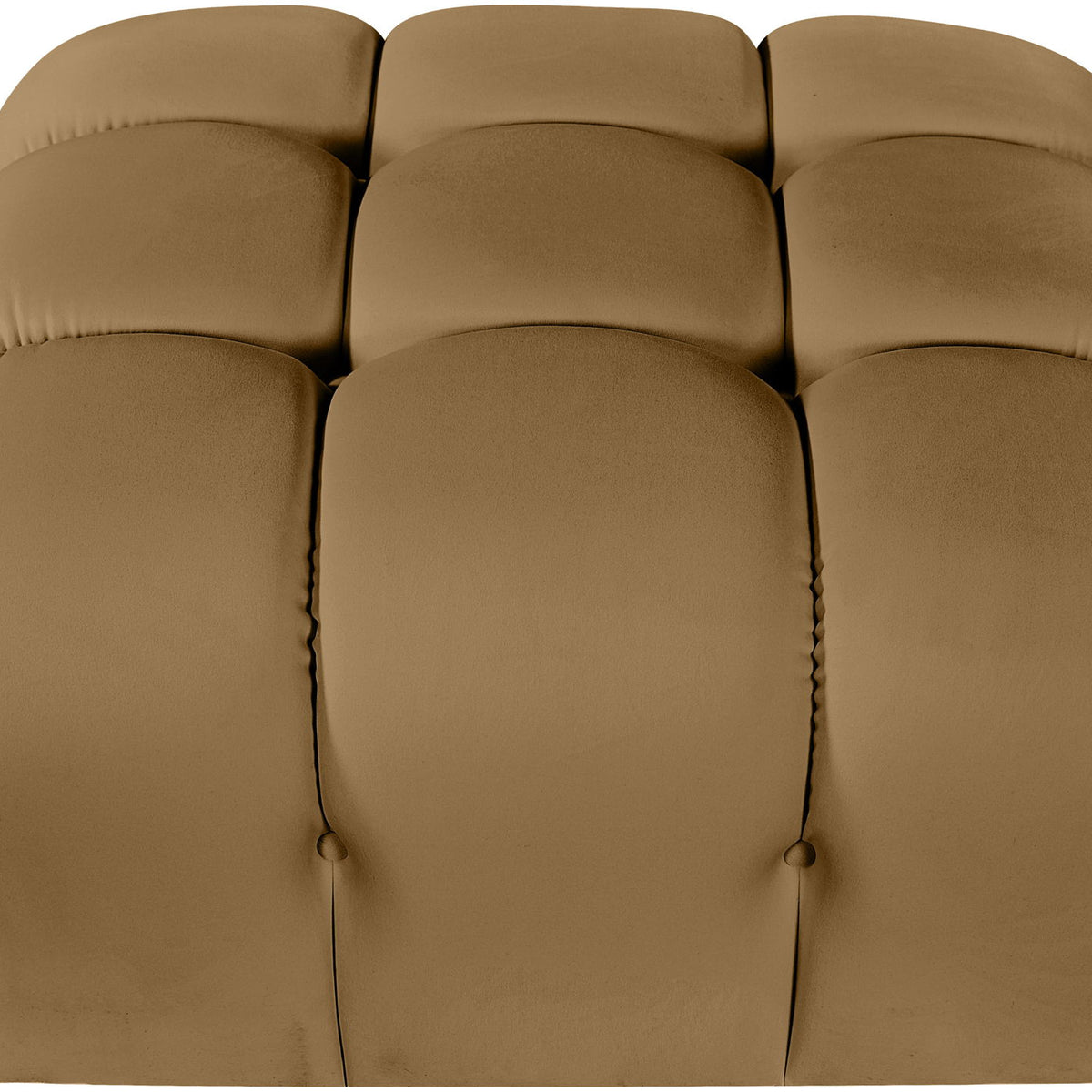Orin - Velvet Performance Fabric Upholstered Modular Ottoman