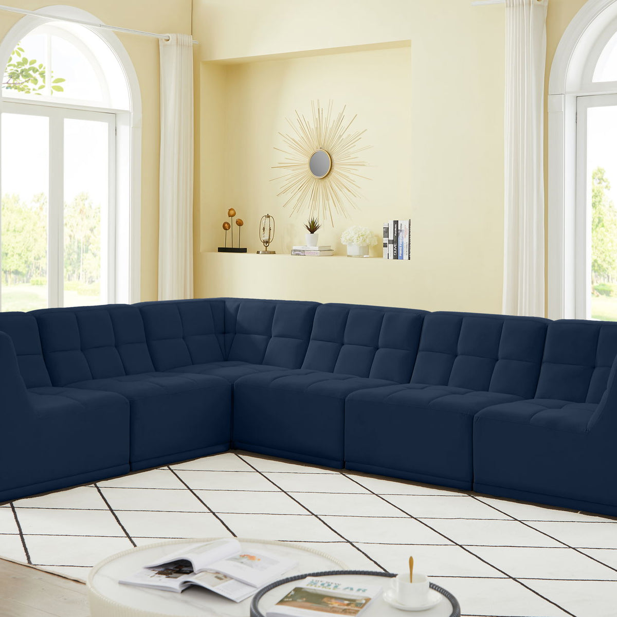 Relax - 6 Piece Modular Sectional