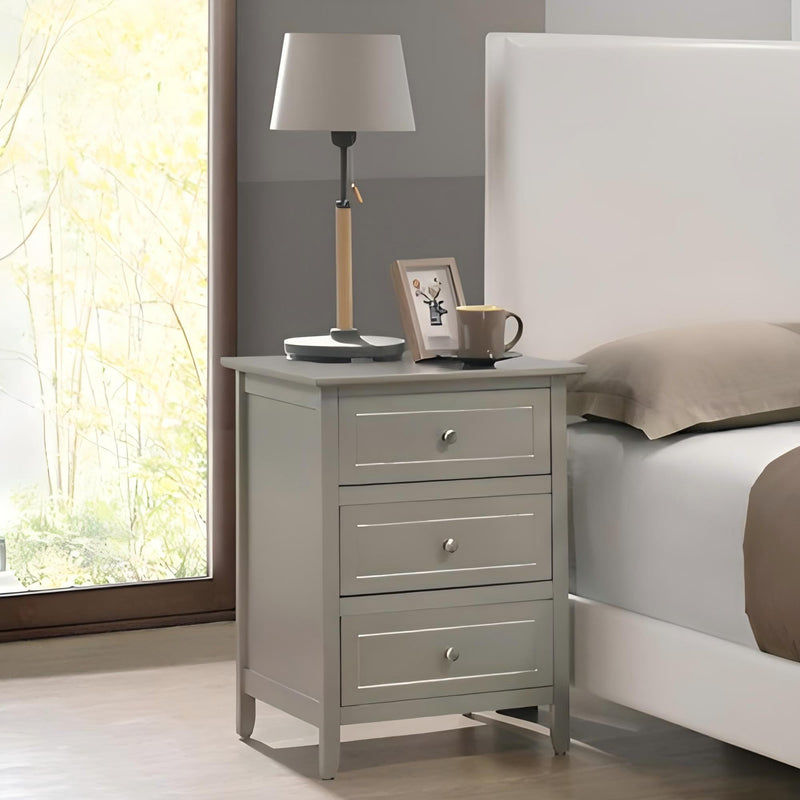 Daniel - 3 Drawer Nightstand