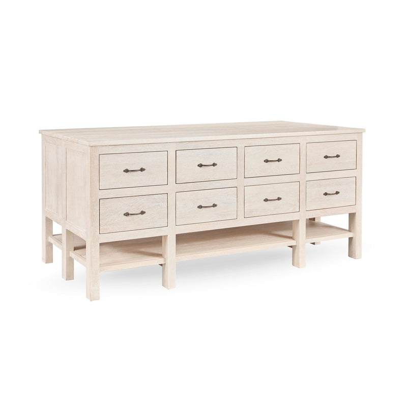 Workstation - White Washed