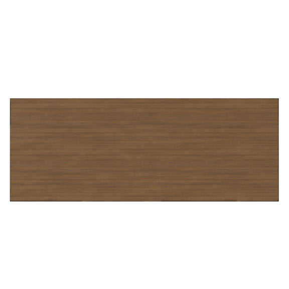 Rustic aged brown wood panel finish, horizontal close-up