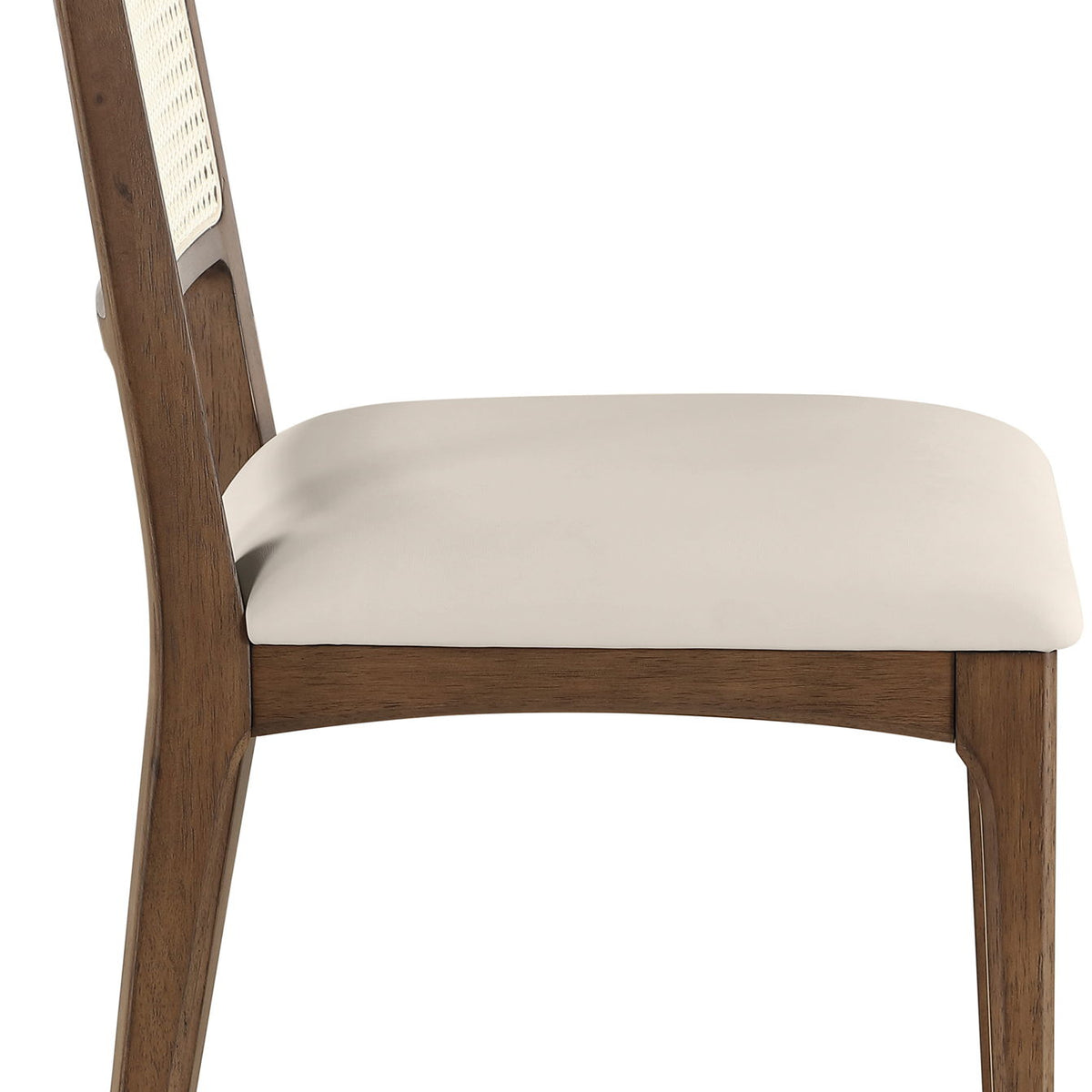 Atrium - Upholstered Seat Dining Chair With Brushed Brown Base (Set of 2)