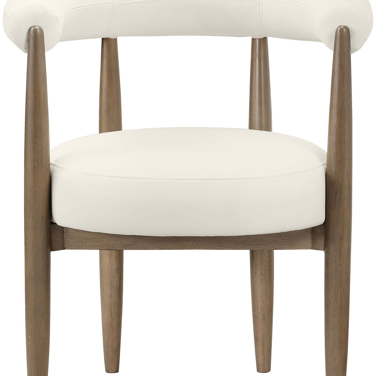 Sable - Vegan Leather Upholstered Dining Chair (Set of 2) - Brown Base