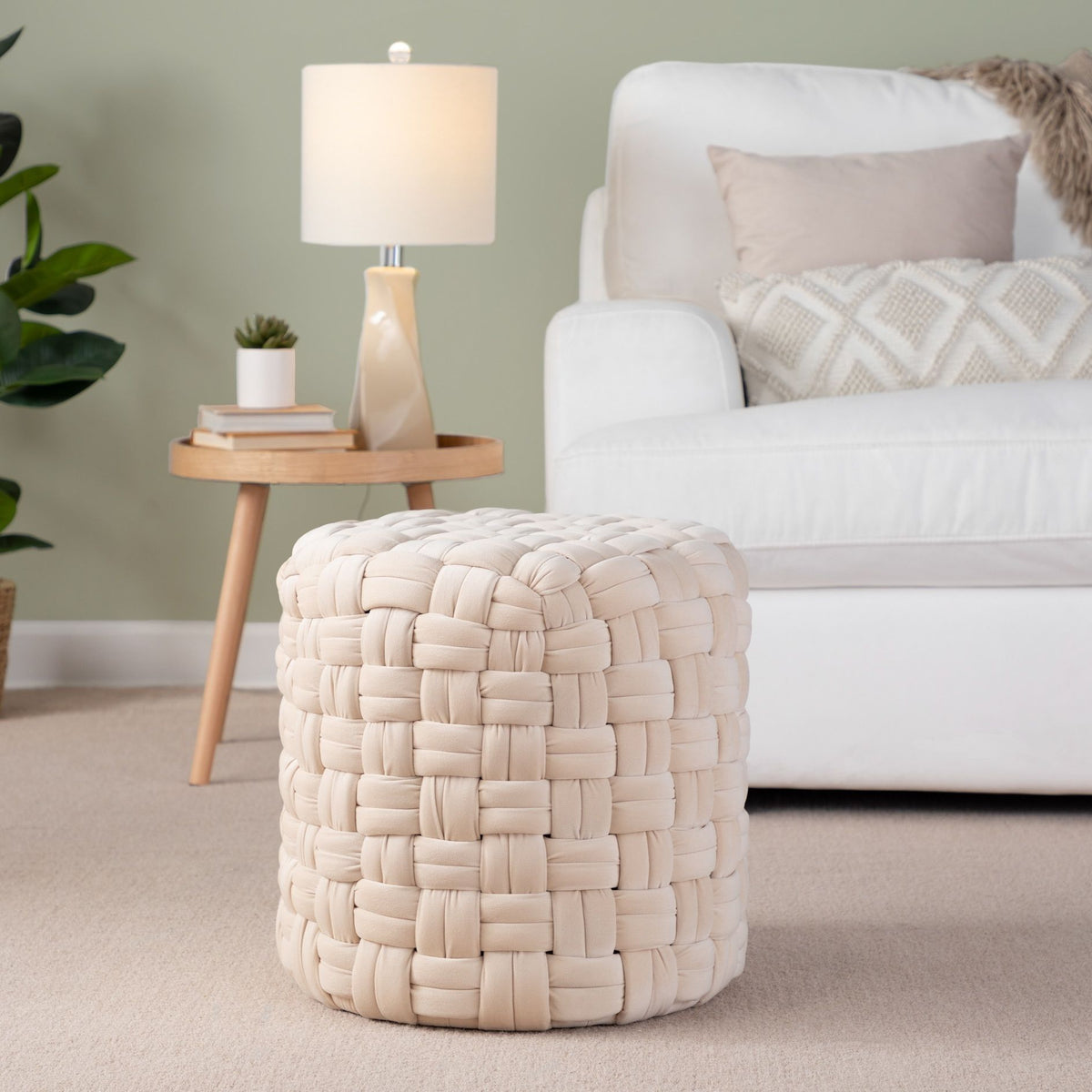 Braided - Versatile Round Ottoman