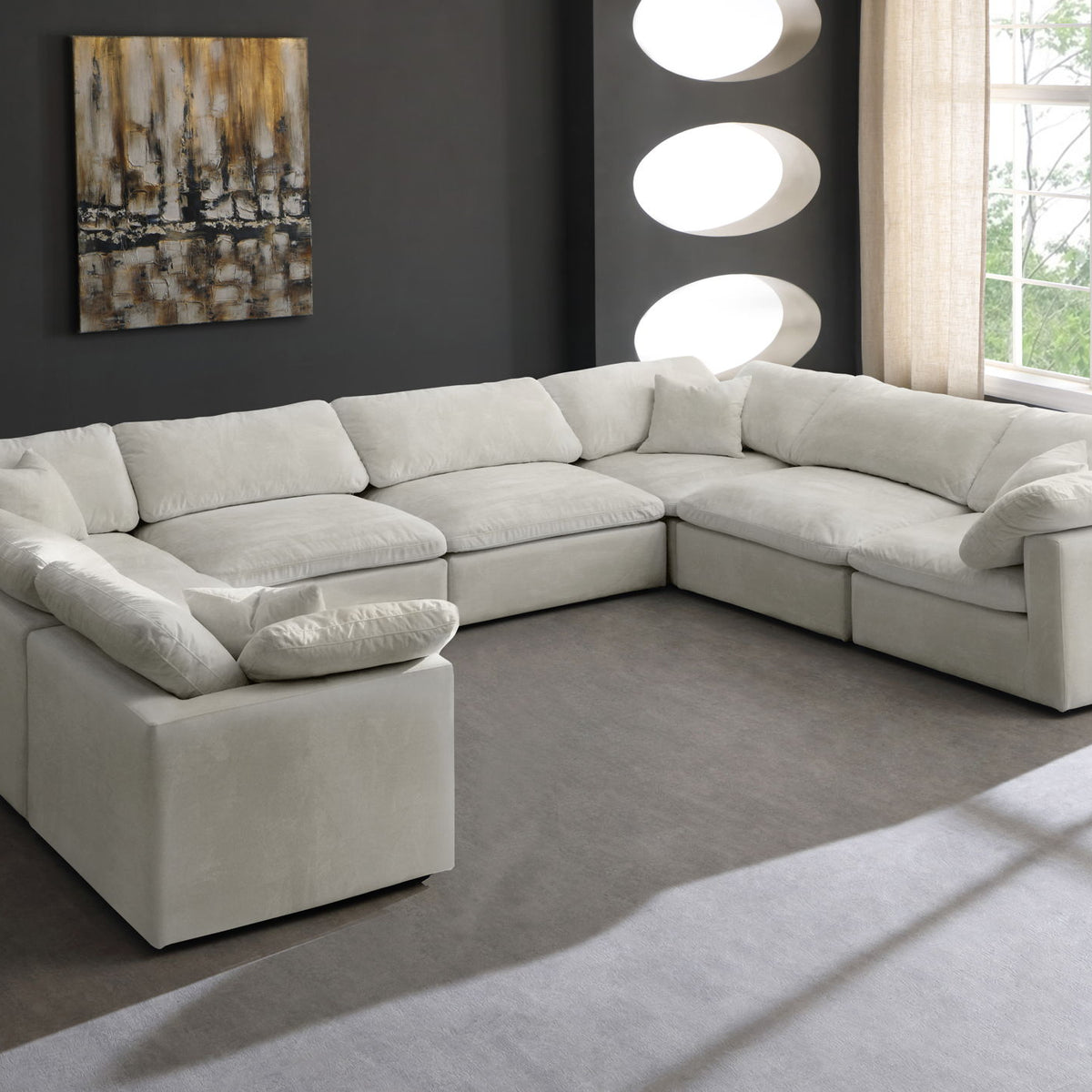 Cozy - 8 Piece Modular Sectional