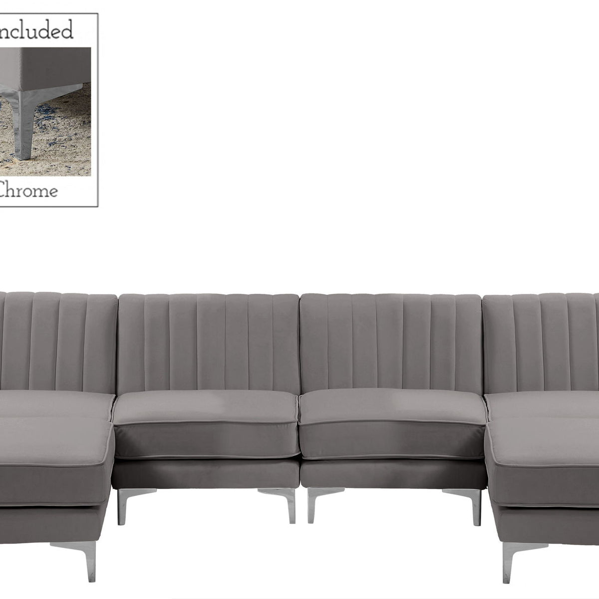 Alina - 6 Piece Modular U-Shaped Sectional