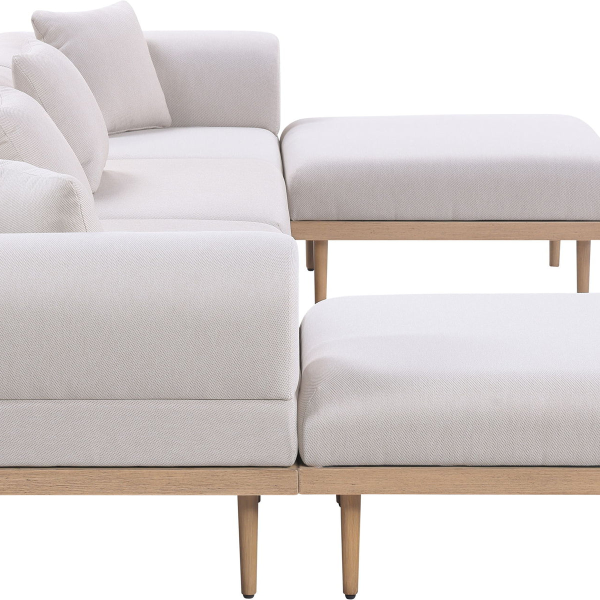 Laguna - 6 Piece 142" Outdoor Patio Modular Sectional