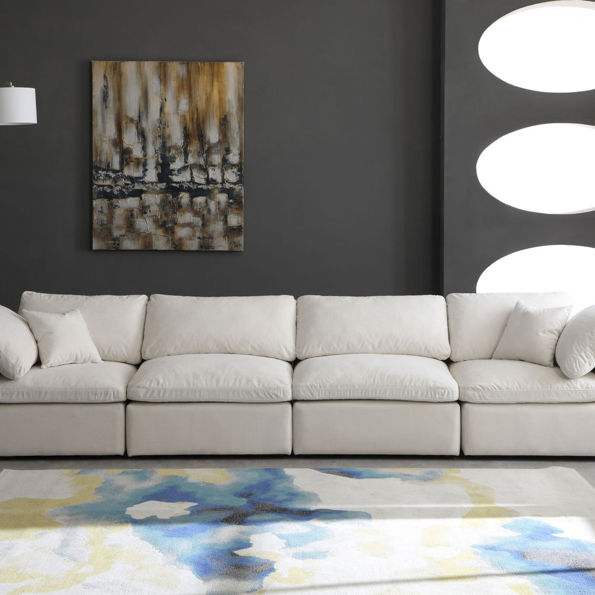 Plush - Modular 4 Seat Sofa