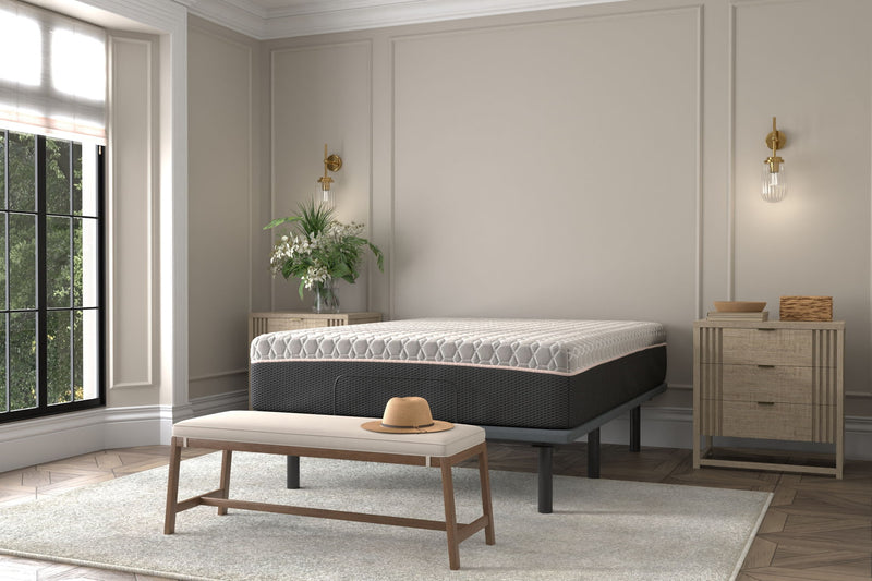Copper Lux Hybrid - 14" Mattress With Copper Infused Contouring Memory Comfort Layer And Supportive Coil System