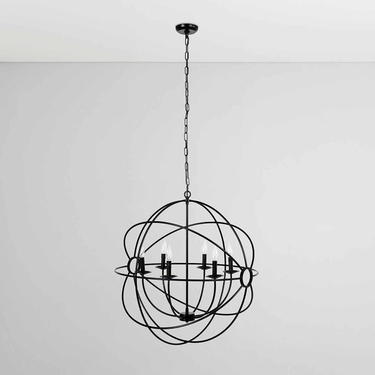 Derince - Iron Chandelier
