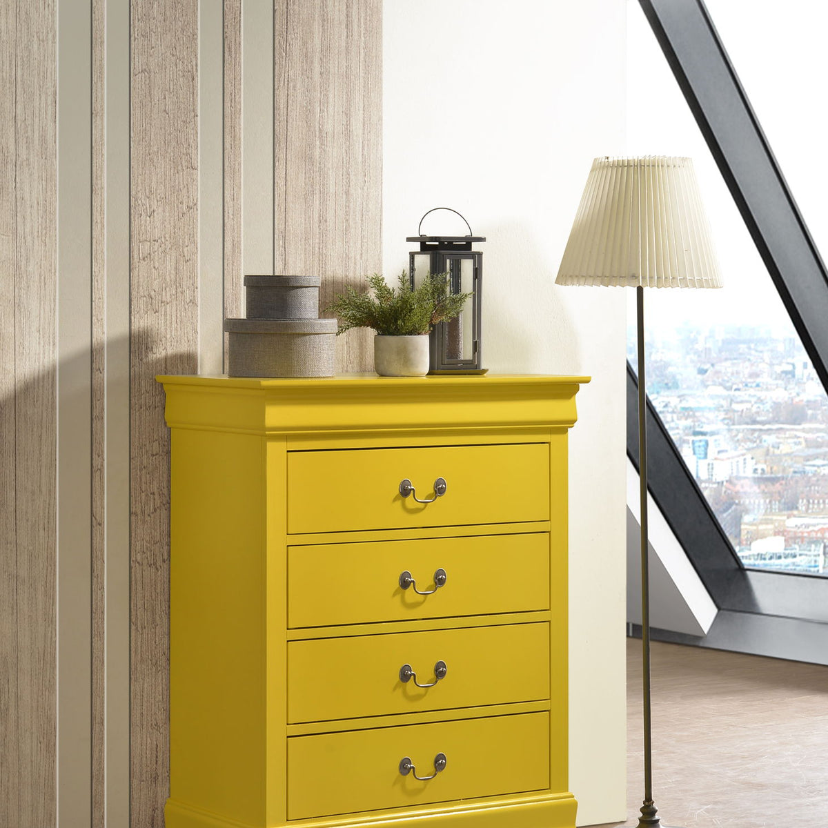 Traditional Style Storage Chest Elegant
