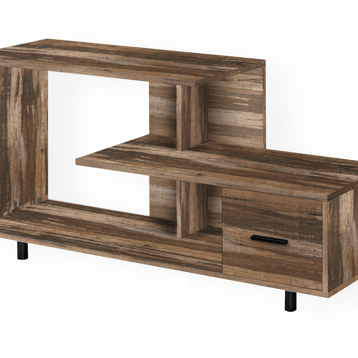 TV Stand, Console, Media Entertainment Center, Storage Drawer, Contemporary