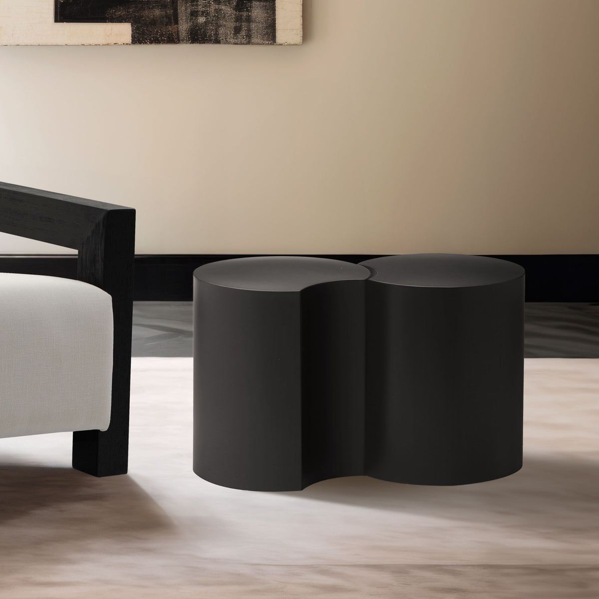 Dimple - 2 Piece Modular End Table