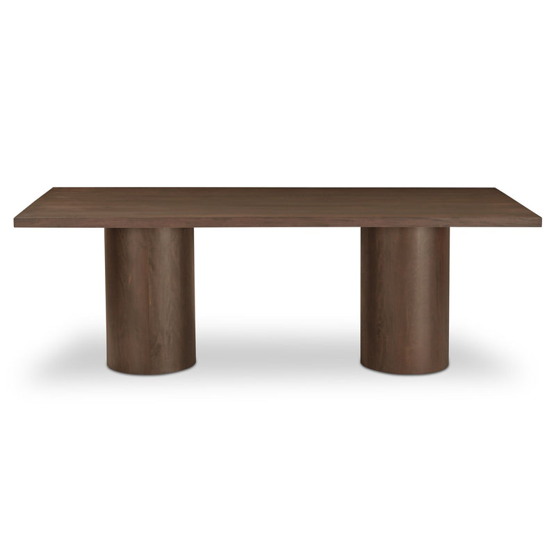 Hadley - Dining Table Large - Warm Brown
