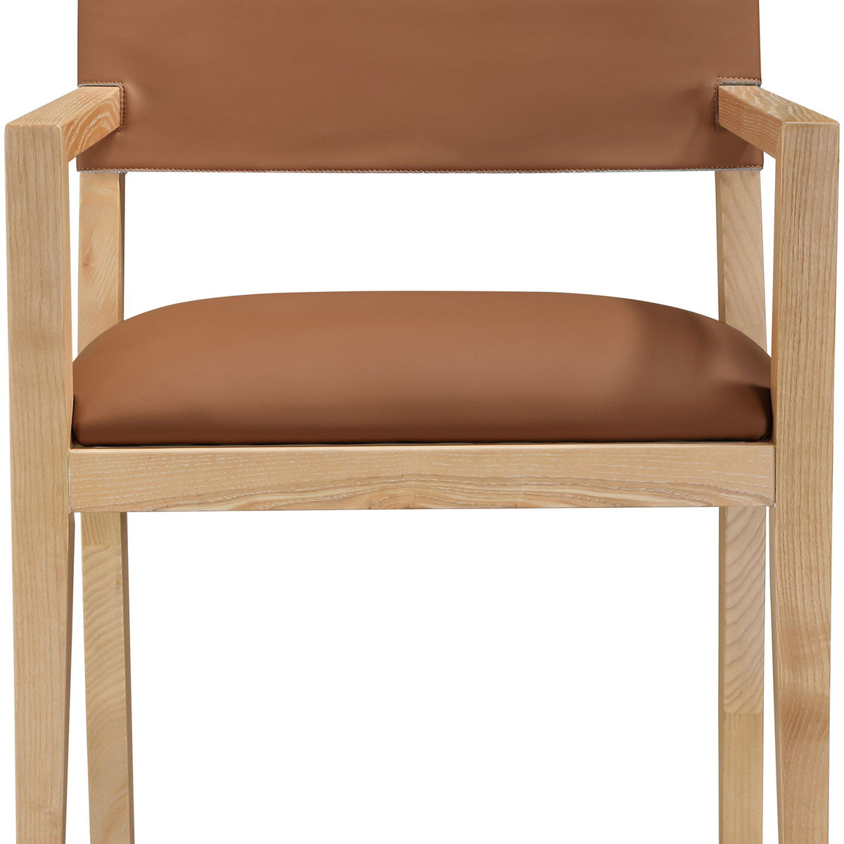 Avon - Vegan Leather Dining Arm Chair