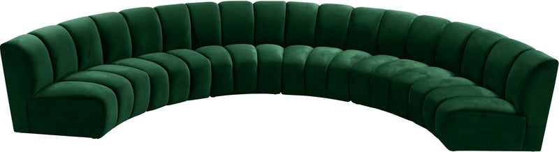 Infinity - 6 Piece Velvet Modular Sectional