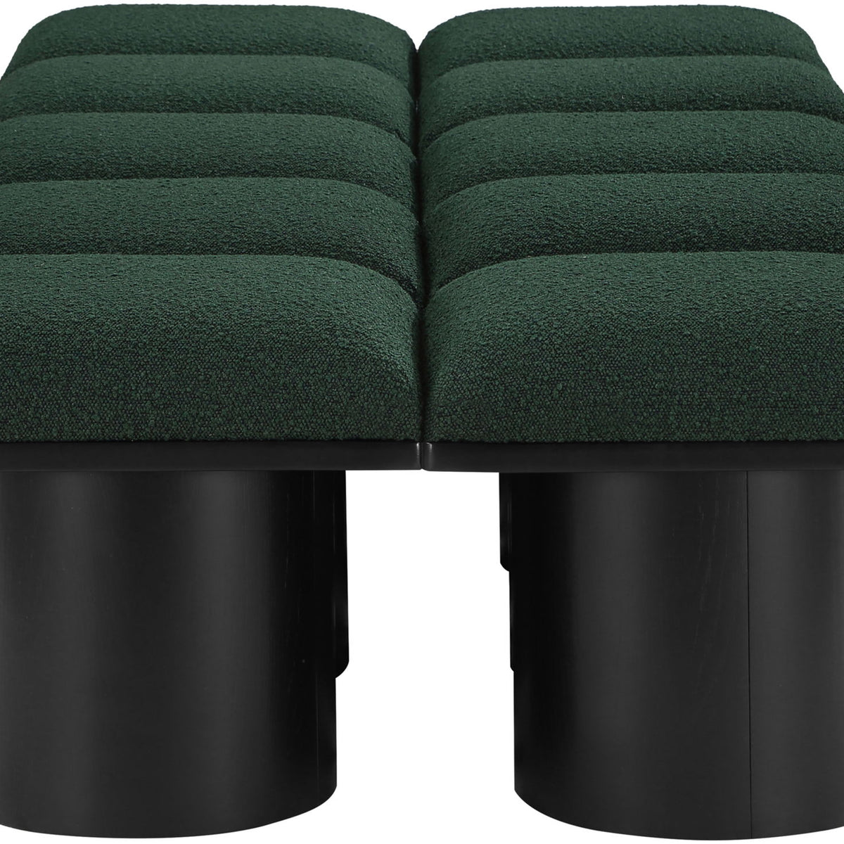 Pavilion - 10 Piece Modular Bench With Black Base
