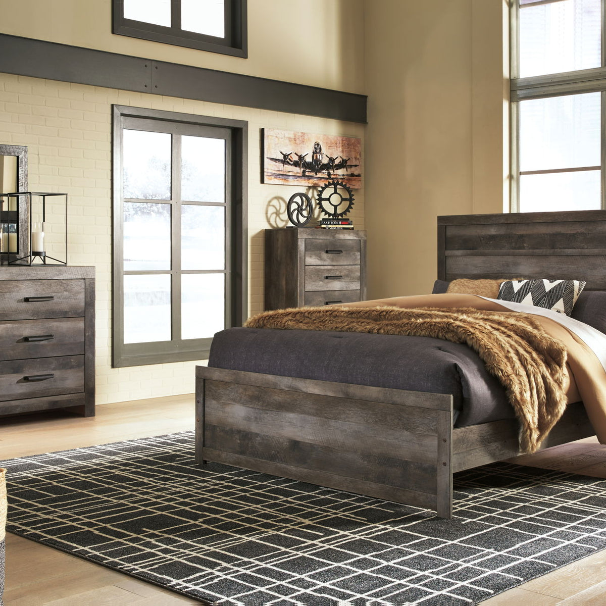 Wynnlow - Panel Bed