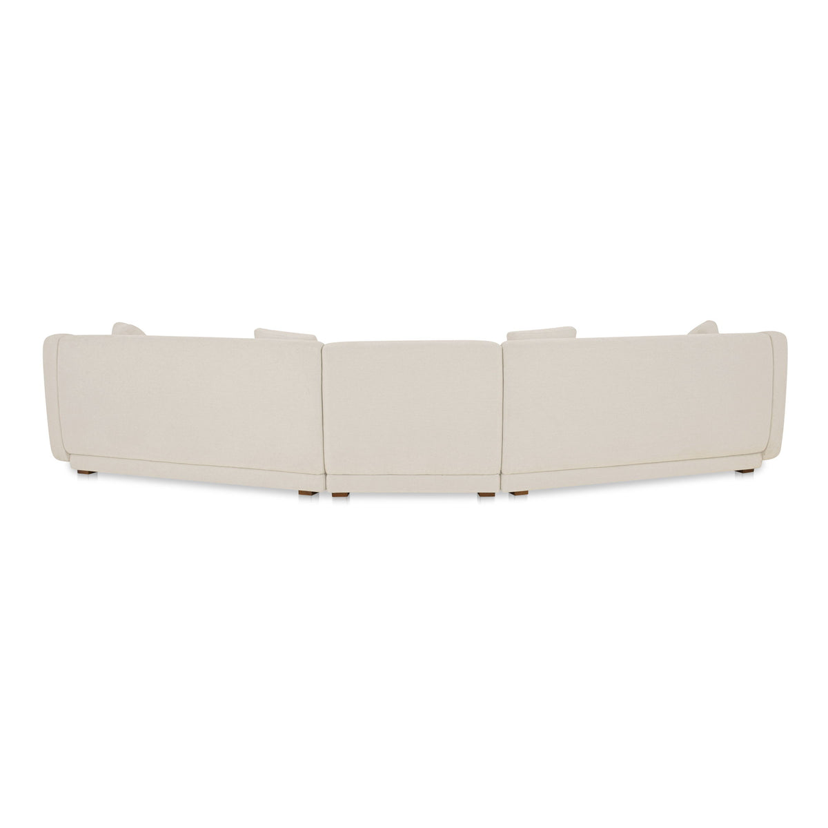 Fraser - 3 Piece Modular Sectional With Slipper - White
