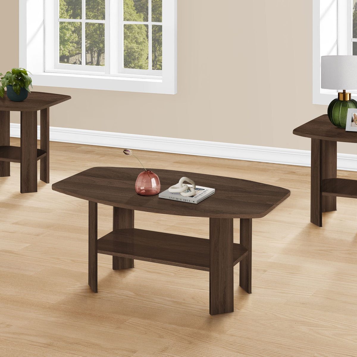 Table Set, Coffee, End, Side, Accent For Living Room (Set of 3)