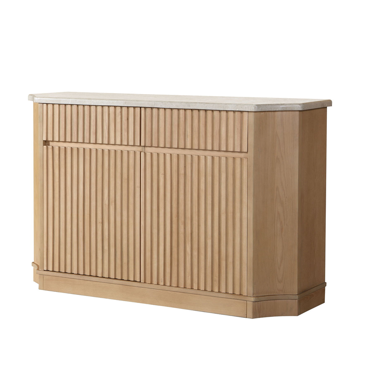 Qwin - Server - Natural Marble / Oak