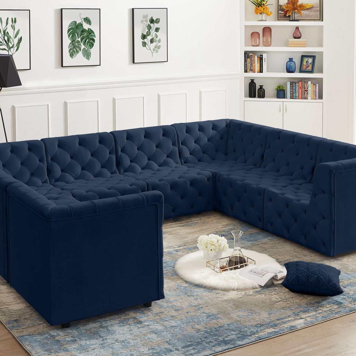 Tuft - 8 Piece Modular Sectional