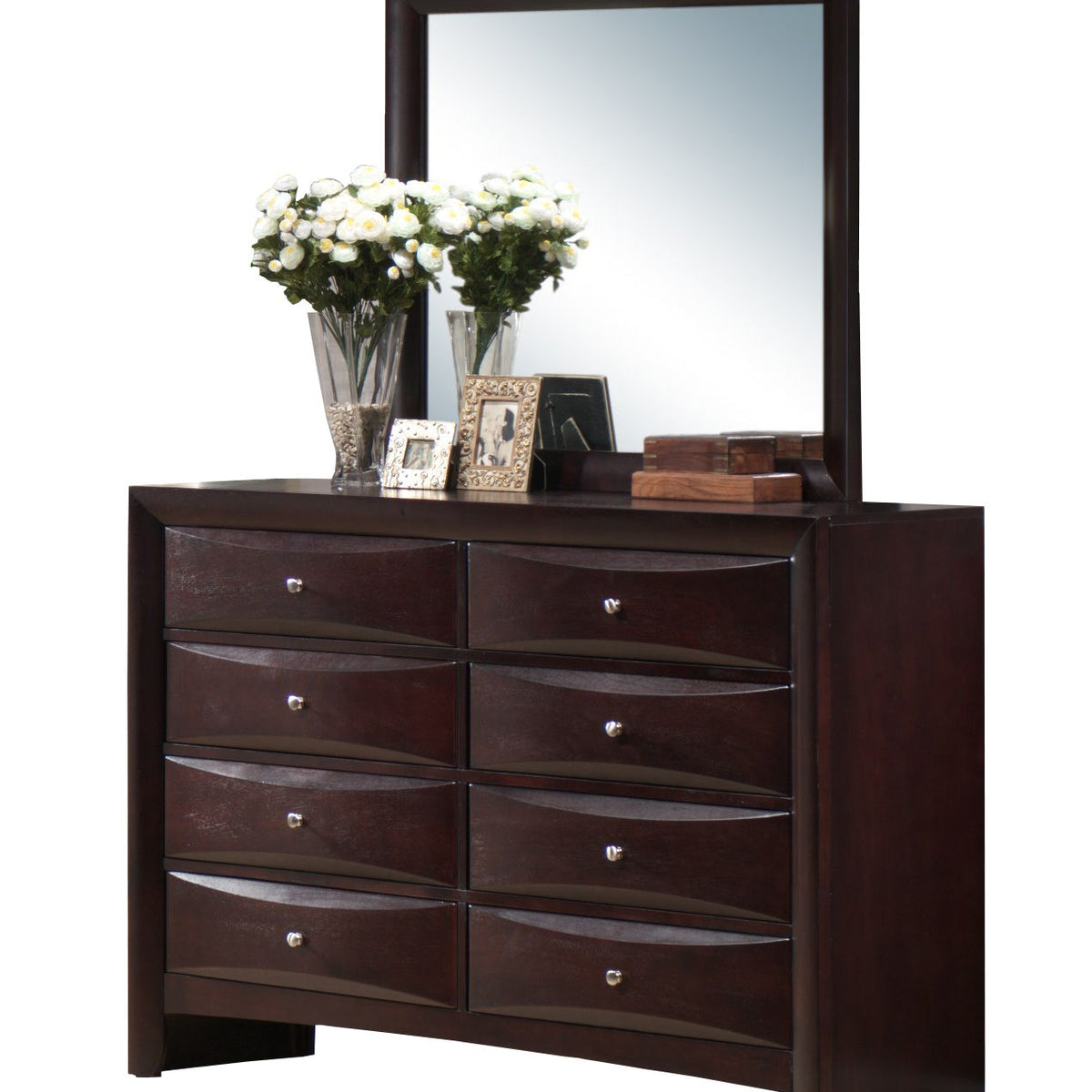 Emily - Dresser & Mirror Set