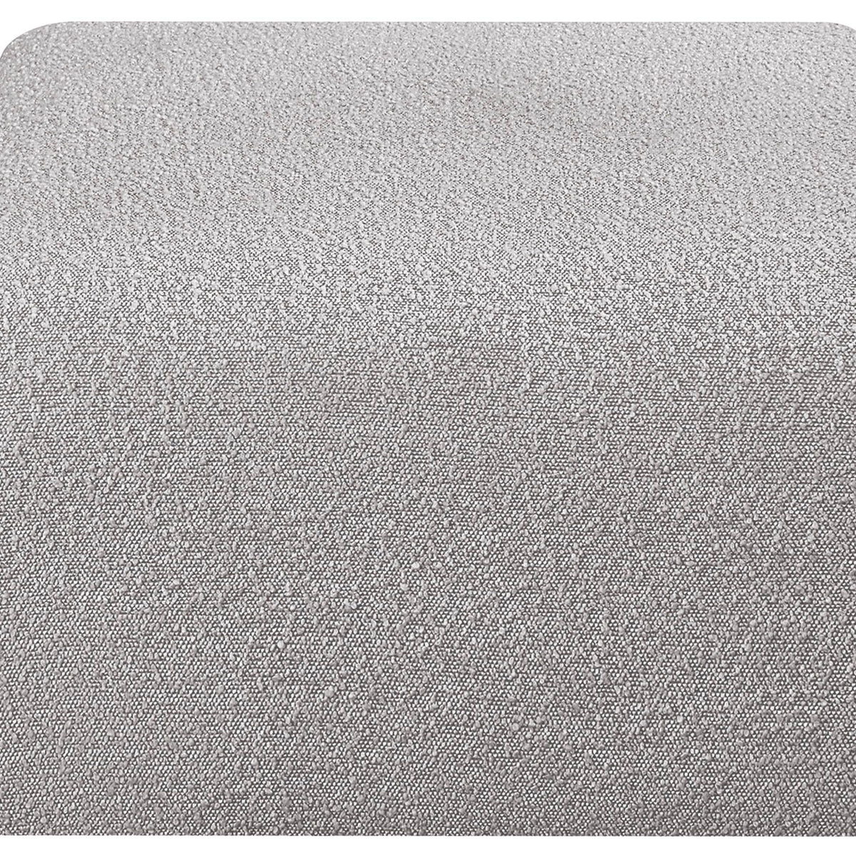 Arc - Boucle Fabric Ottoman