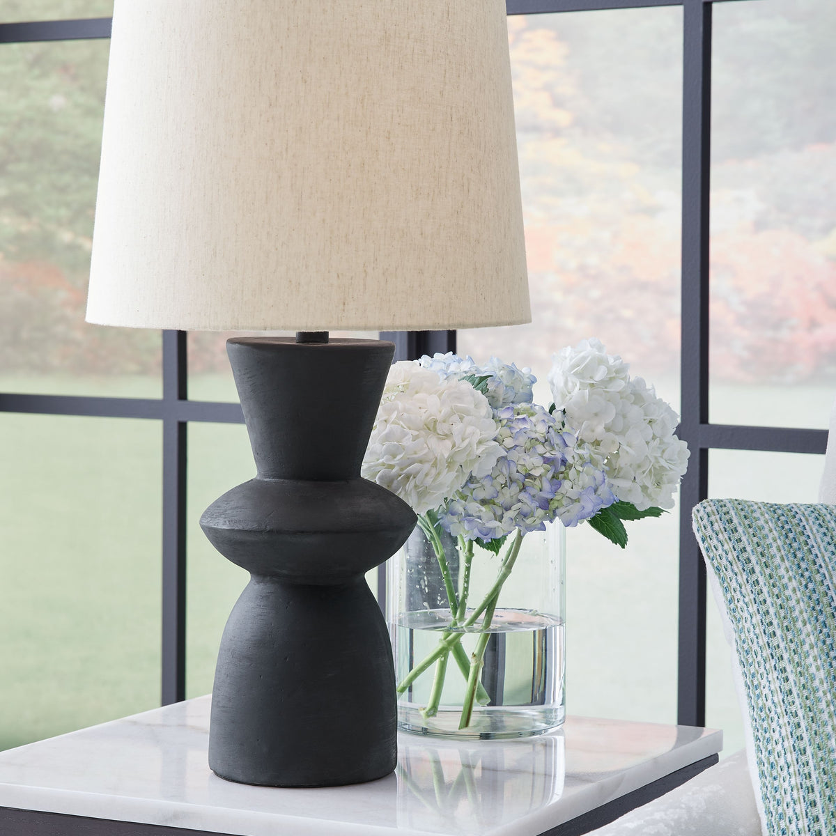 Scarbot - Paper Table Lamp (Set of 2) - Distressed Black