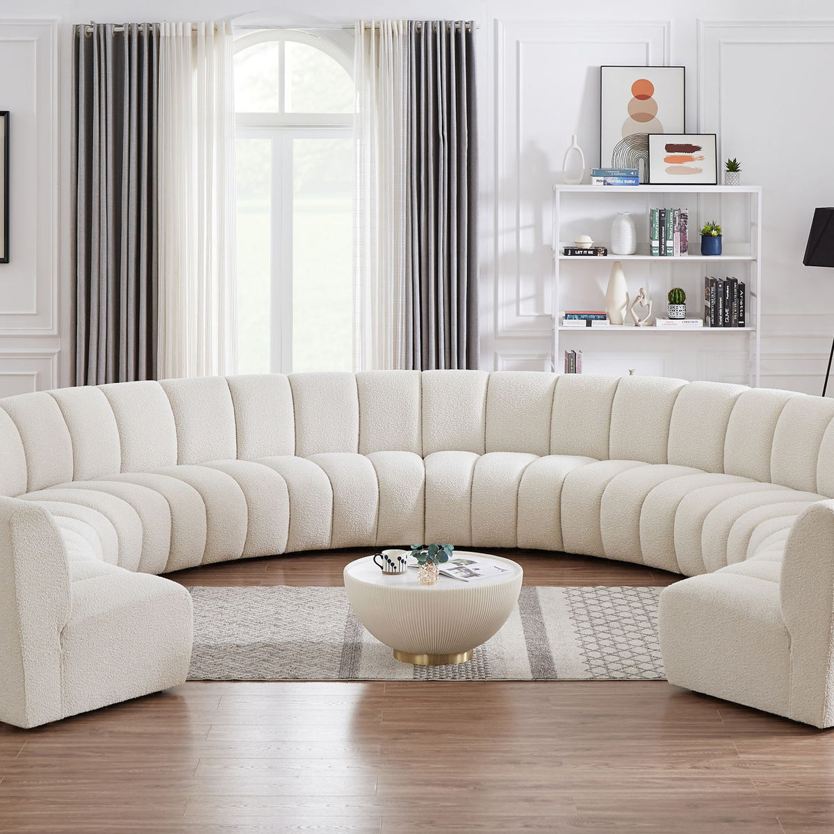 Infinity - 10 Piece Boucle Modular Sectional