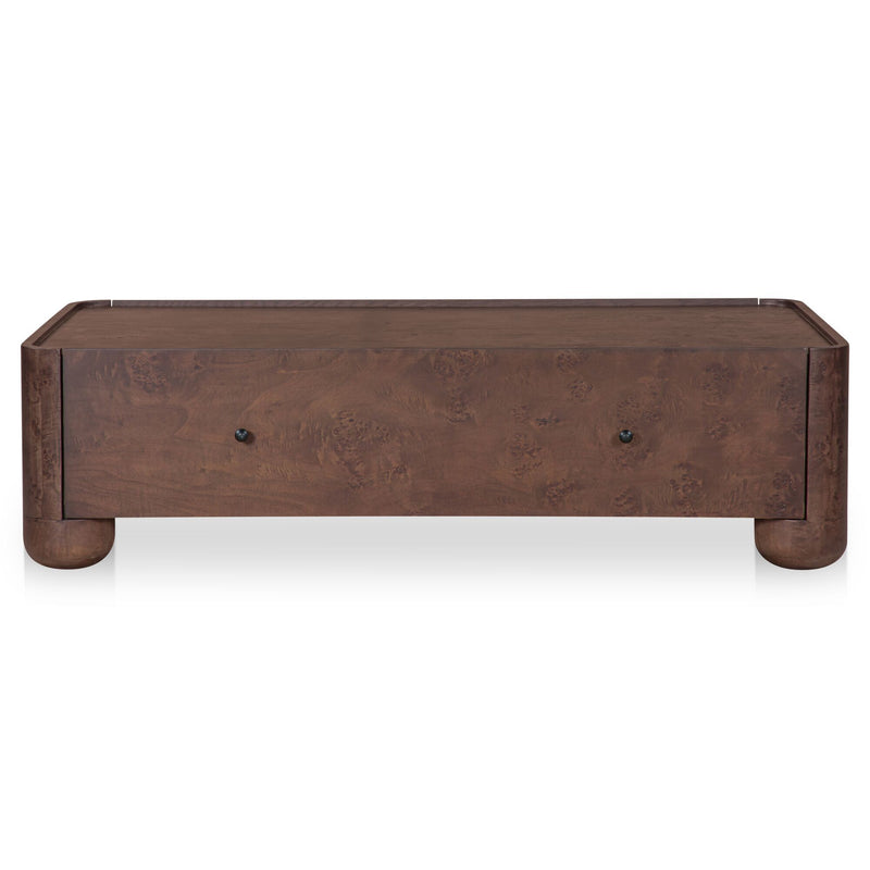 Gibson - Coffee Table - Burl / Brown
