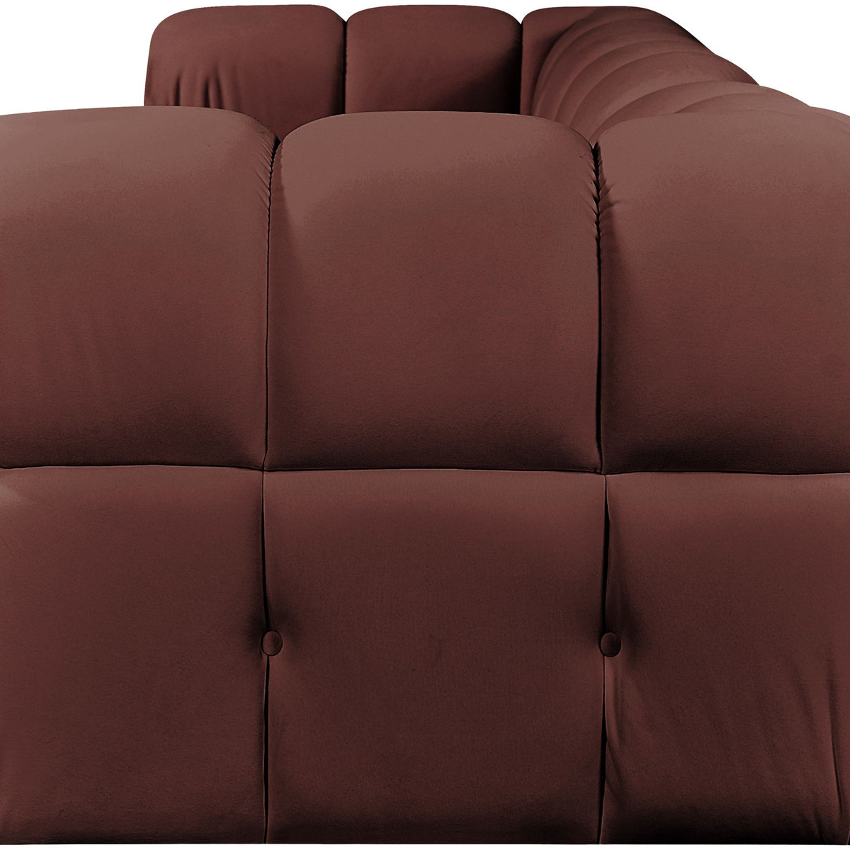 Orin - Velvet Performance Fabric Upholstered 3 Piece Modular Sofa