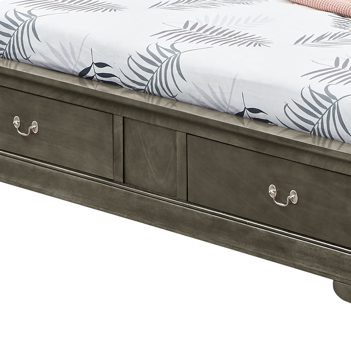 Louis Phillipe - Storage Bed