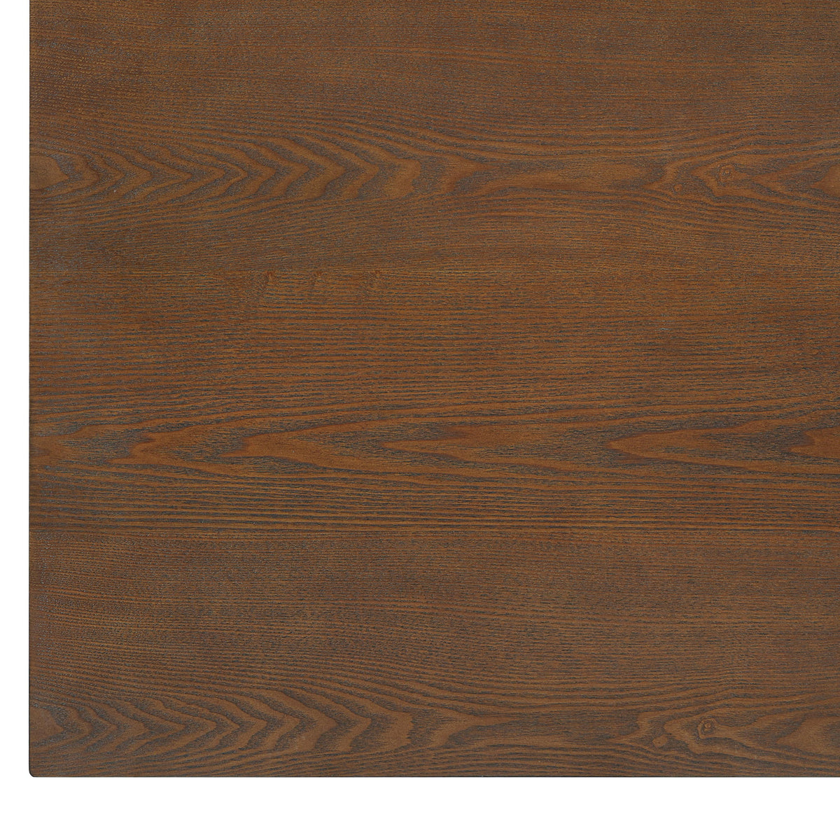 Dark brown wood-grain panel for desk surface