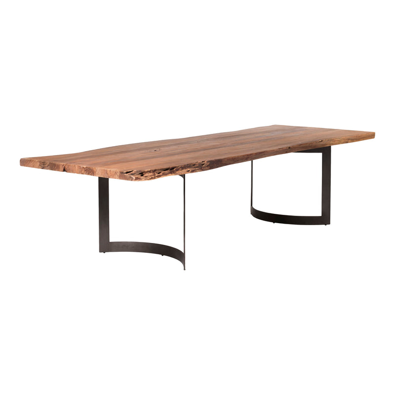 Bent - Large Dining Table - Natural Stain