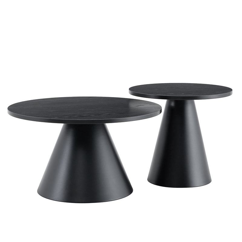Modern Nesting Coffee Table Set For Living Room
