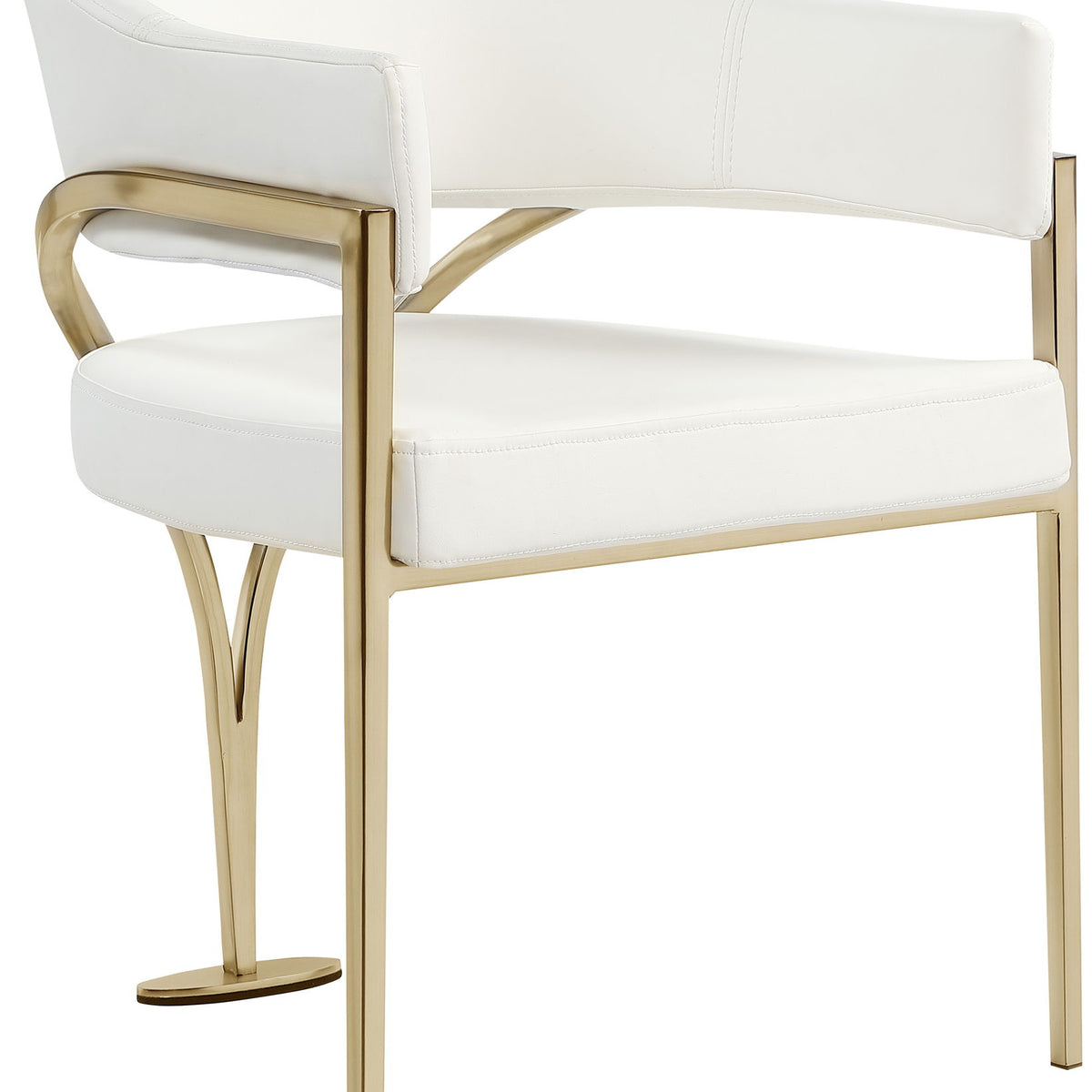 Madelyn - Dining Chair (Set of 2) - Brushed Brass