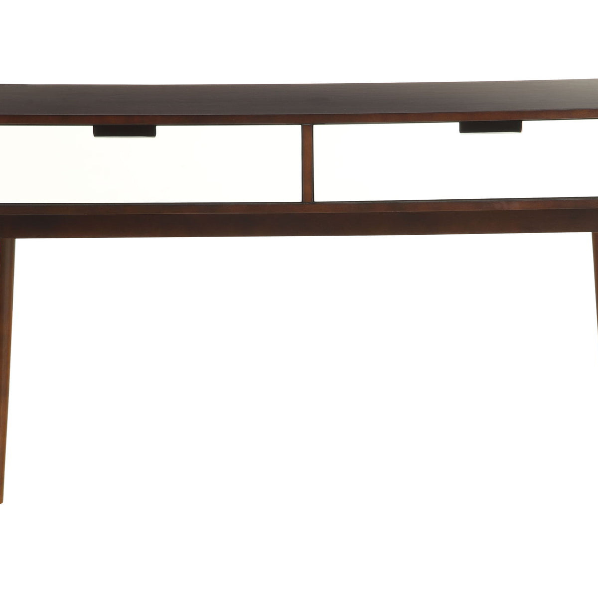 Christa - Sofa Table - White / Espresso