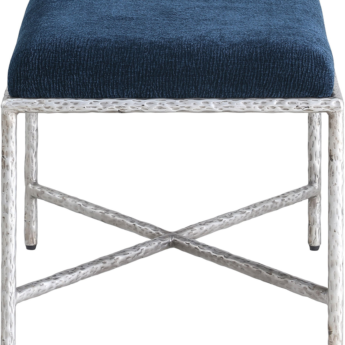 Valley - Bench With Silver Frame