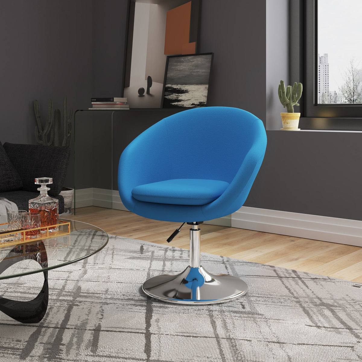 Manhattan Hopper - Swivel Lounge Chair