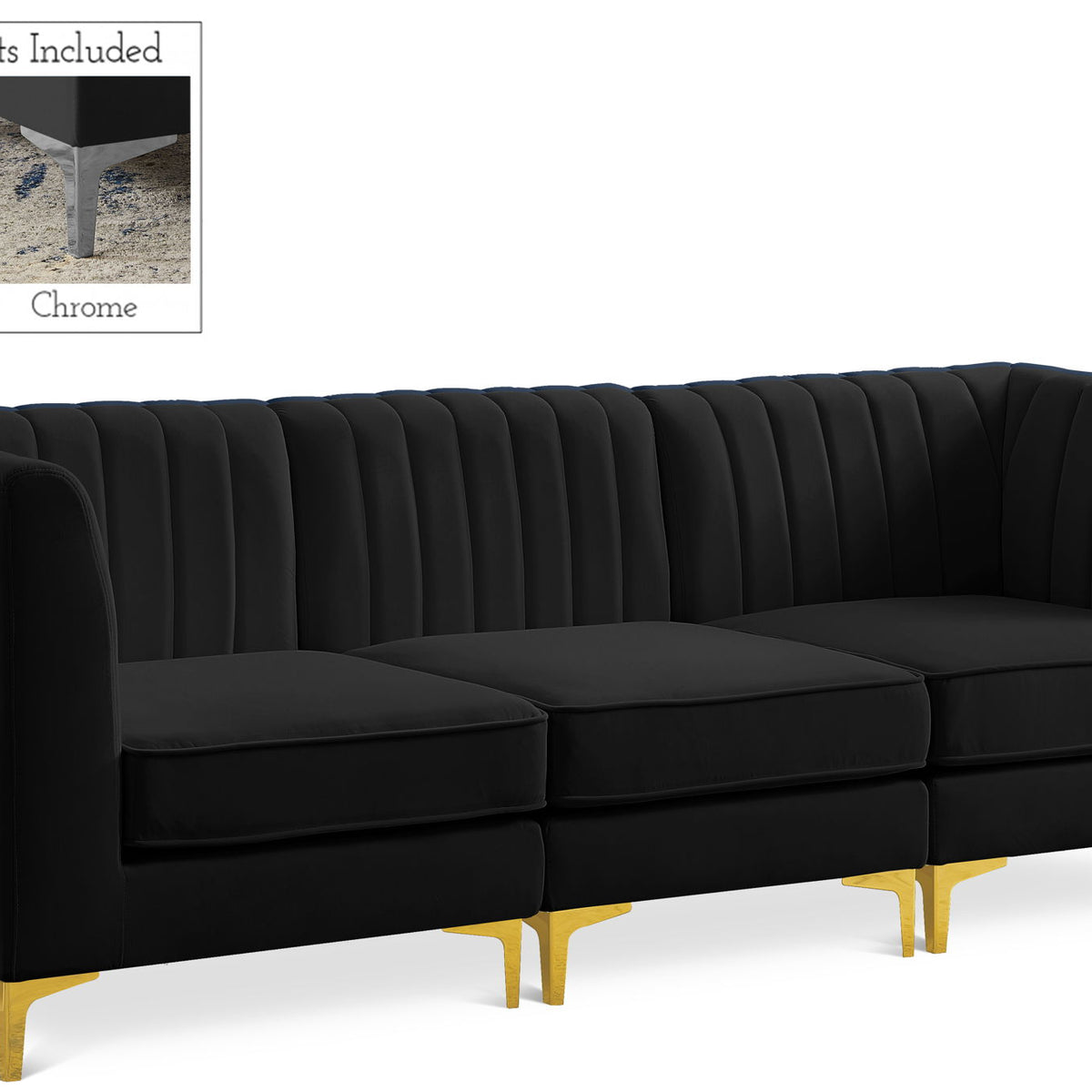 Alina - 3 Piece Modular Sectional