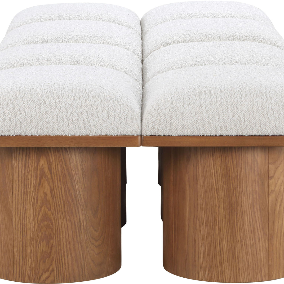 Pavilion - 8 Piece Modular Bench With Brown Base