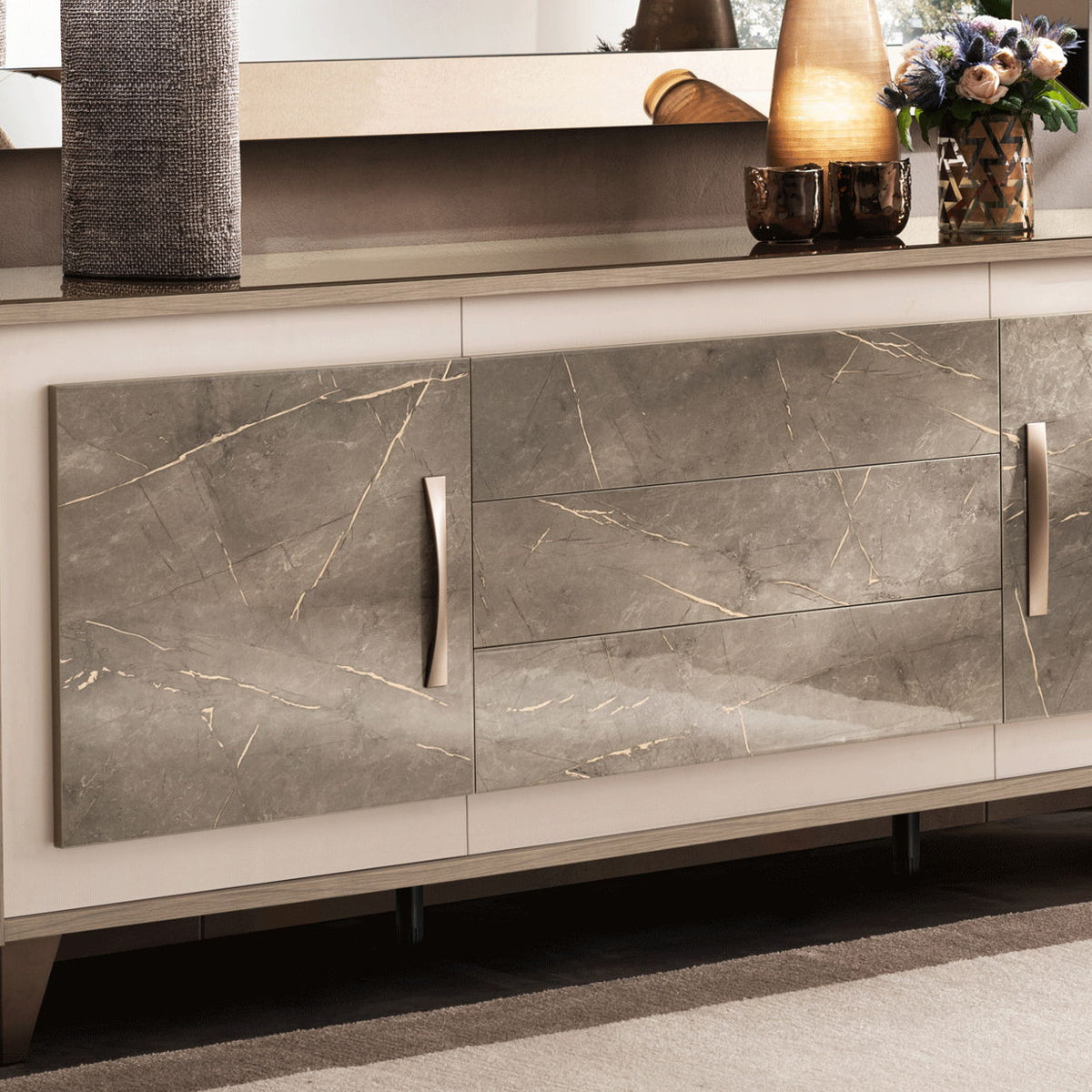 ArredoAmbra - Large Buffet - Light Brown